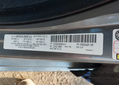 2013 Chrysler 200 Limited из США, поврежденный, VIN 1C3CCBCG3DN601814